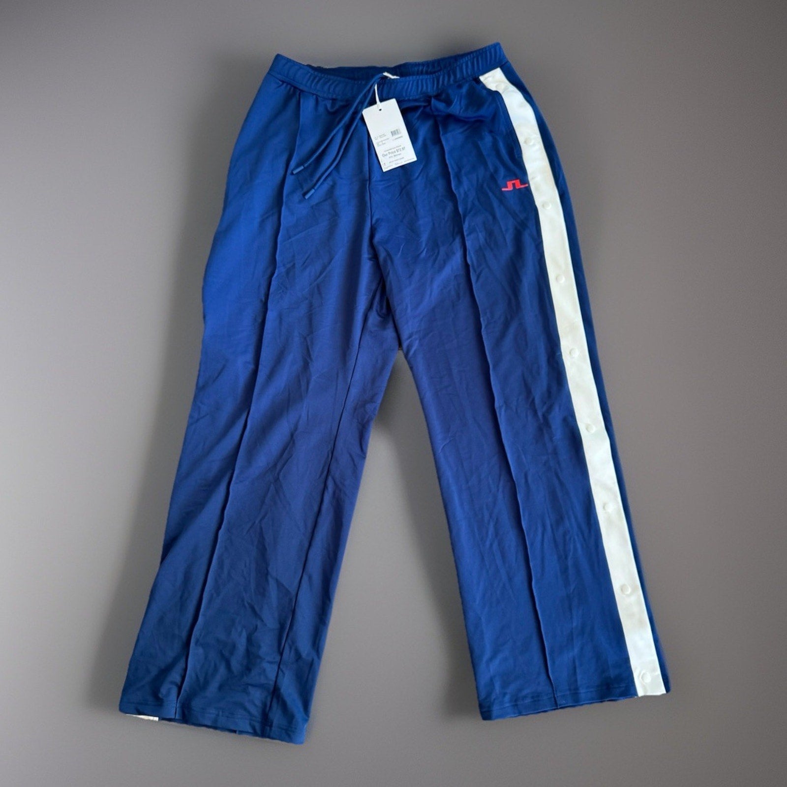 Women's J Lindeberg JL Orianne Pants Athletic USA Blue White Sz XL NWT$125