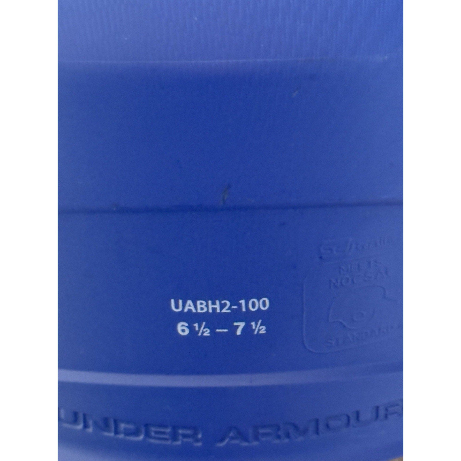 Under Armour Batting Helmet Adult Size 6.5-7.5 Blue UABH2-100 Baseball Softball