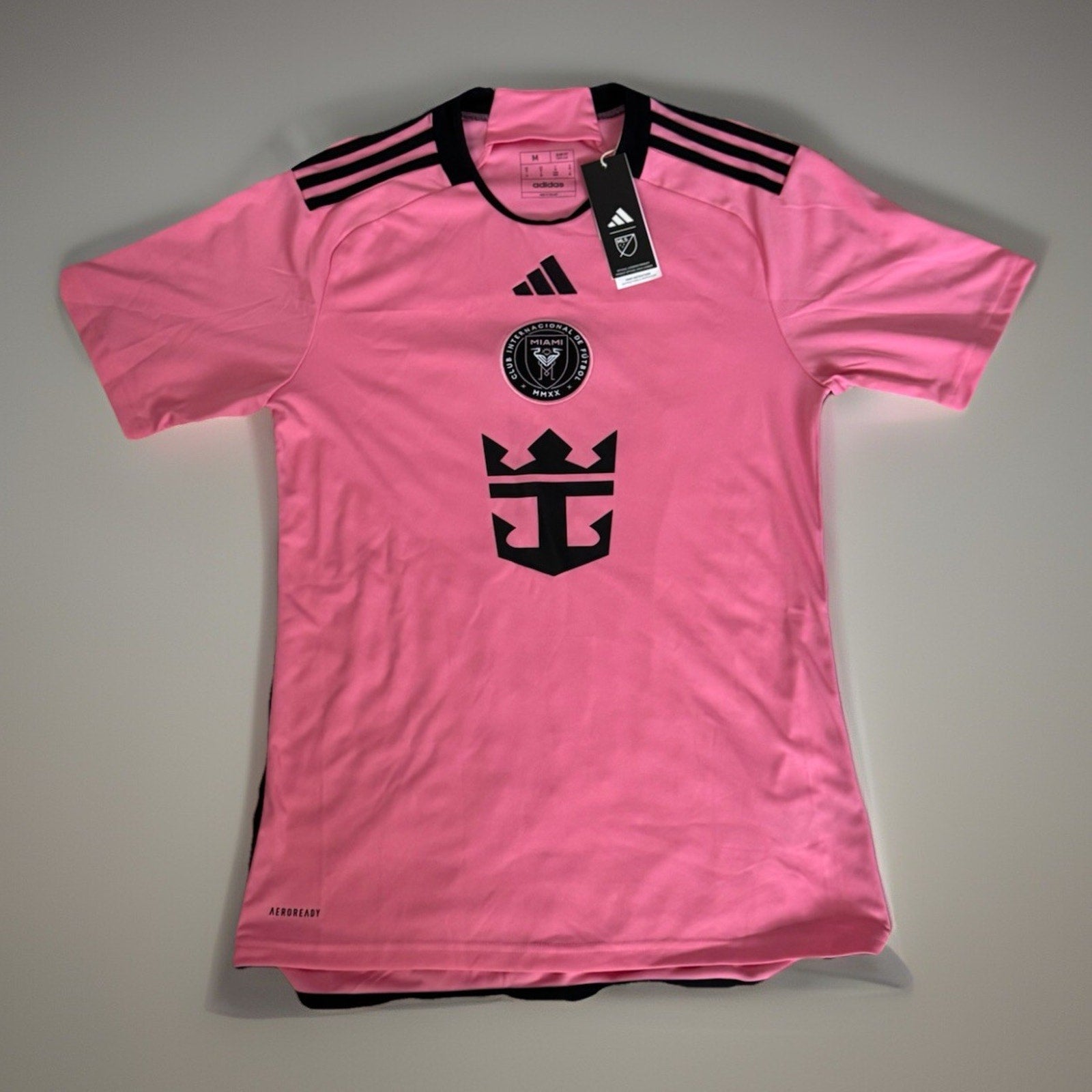 Adidas Inter Miami CF #9 Luis Suarez 2024 Authentic Soccer Jersey Mens Med NWT
