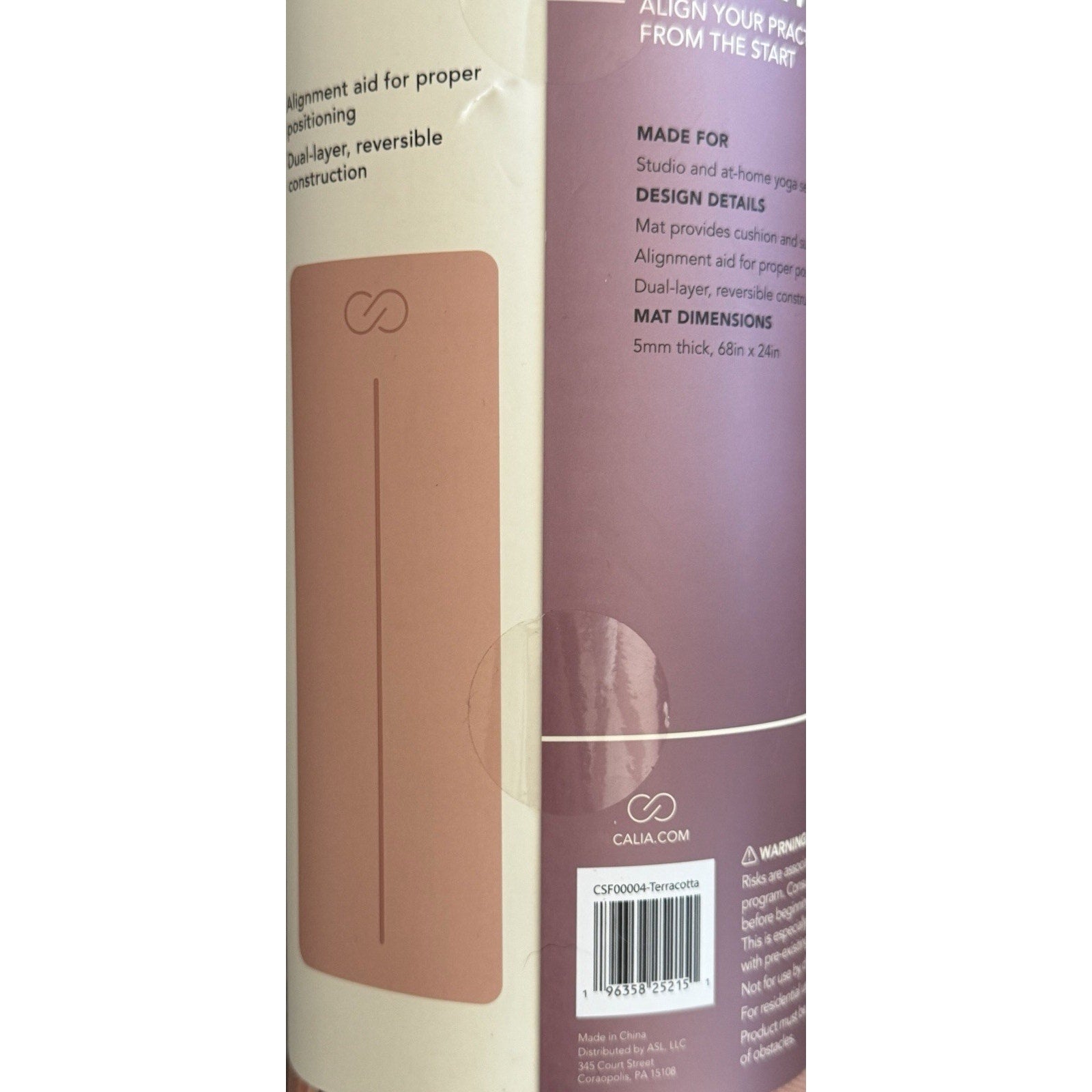 Calia 5 MM Dry Grip Yoga Mat