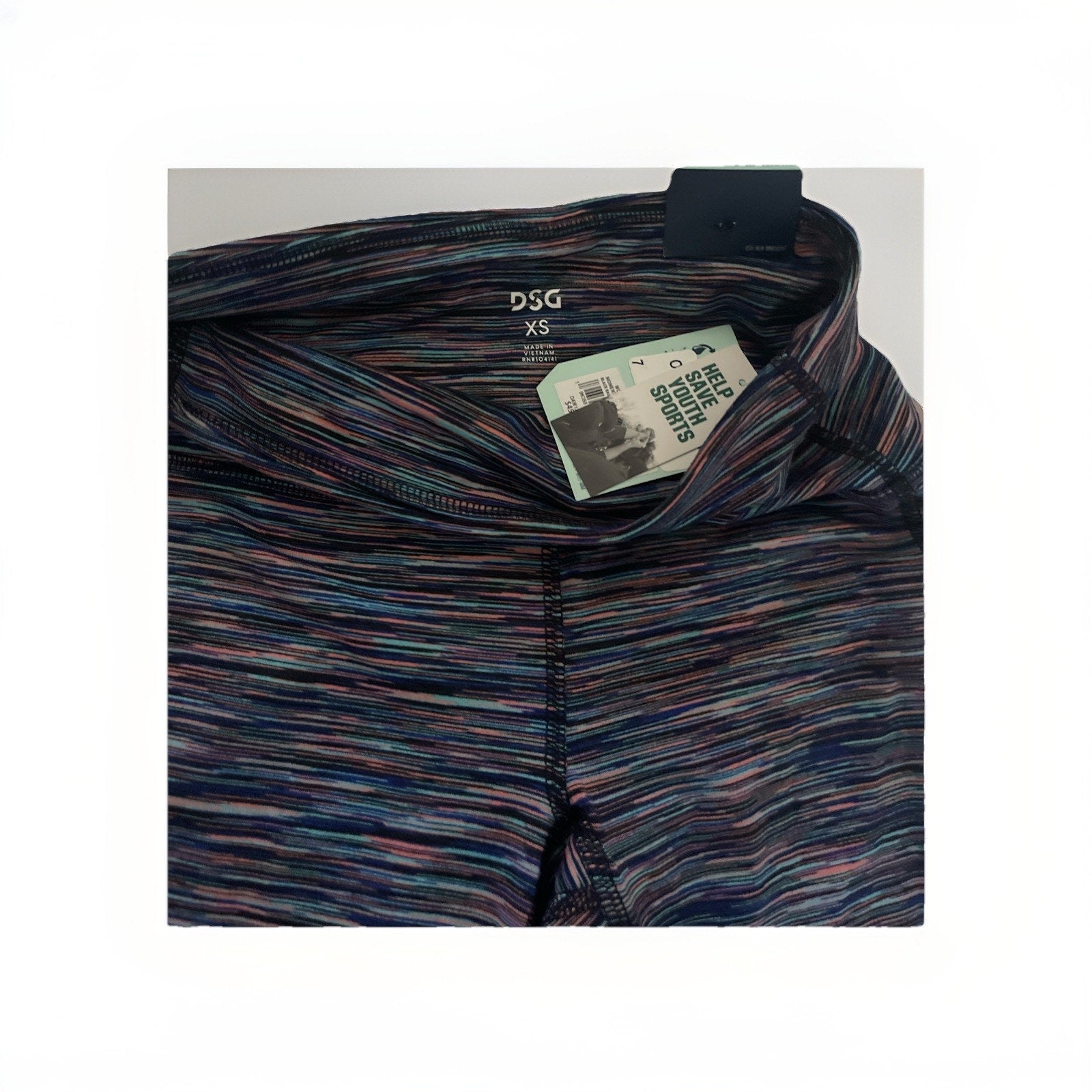 Women’s Momentum Xs 7/8 Tight Black rainbow