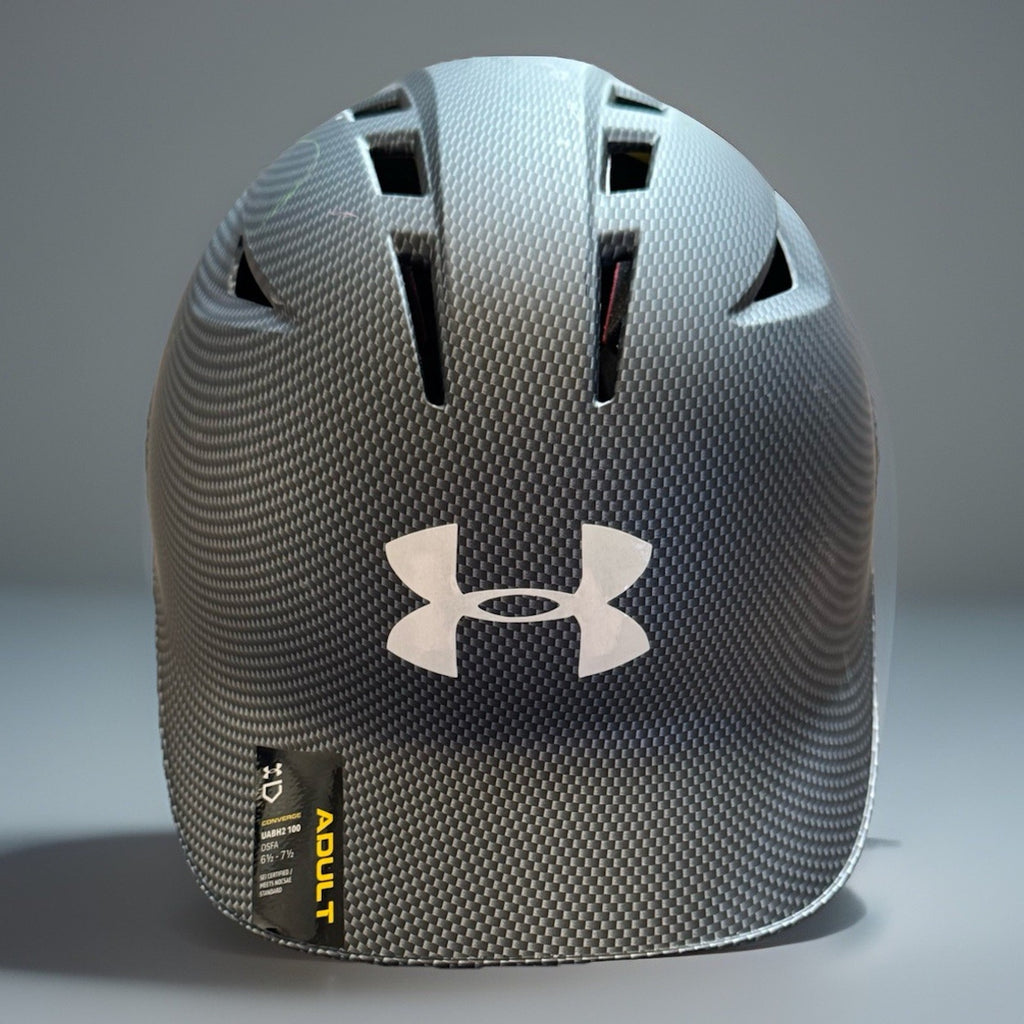 Under Armour Batting Helmet Adult Size 6.5-7.5 Black UABH2-100 Baseball Softball