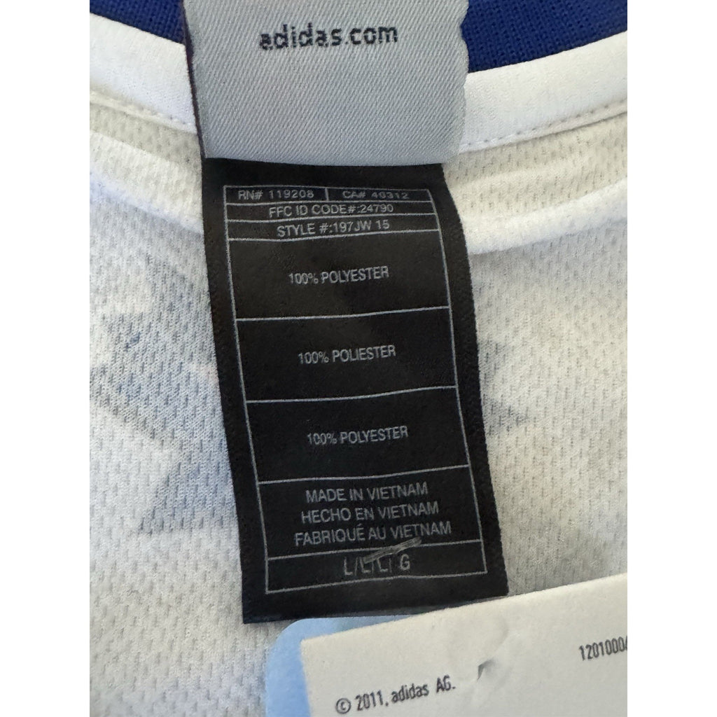 NWT Adidas 2016 Toronto NBA White All Star Jersey East Women's Size Large